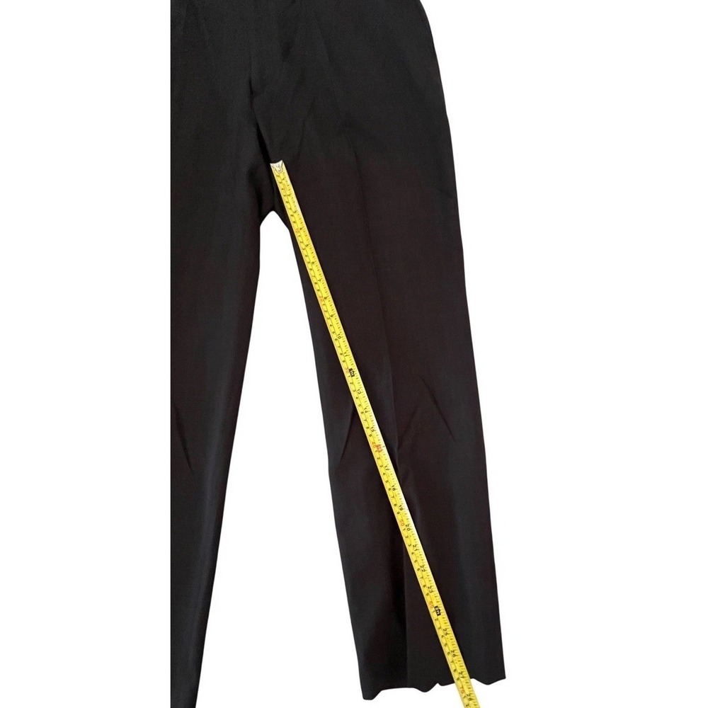 NWT Roundtree & Yorke Mens Dress Pants 40x30 Charcoal Gray Wrinkle Resistant - Picture 5 of 7